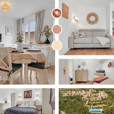 Le Ptit Paradis, Piscine - Tennis Appartement