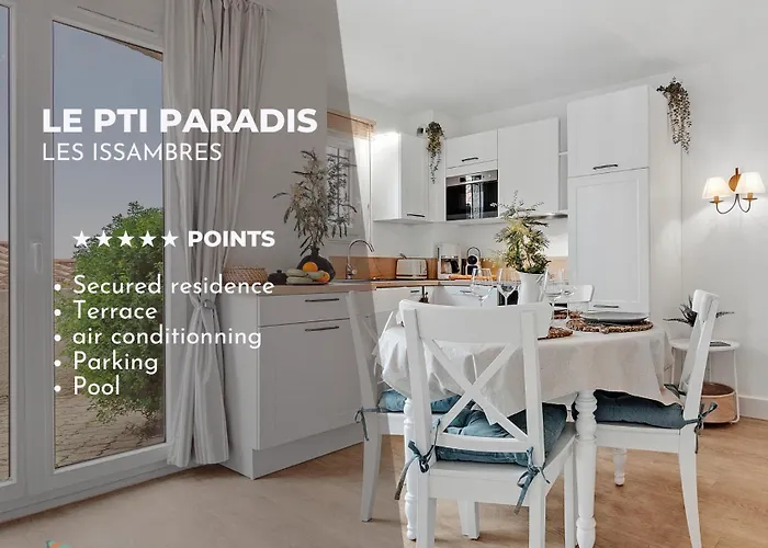 Le Ptit Paradis, Piscine - Tennis 雷以桑布尔