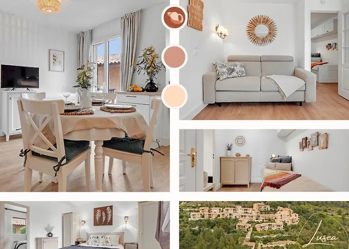 Le Ptit Paradis, Piscine - Tennis 公寓